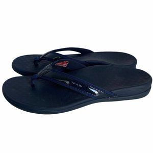 Vionic Navy Blue Sandals Orthaheel Technology 10